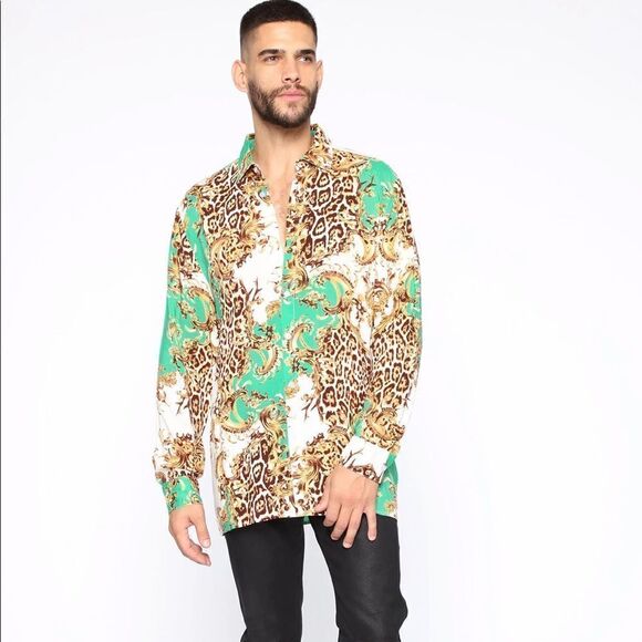 NWT Fashion Nova Bari Long Sleeve Woven Top Size - Large - Picture 2 of 13